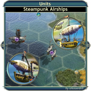 Units - Steampunk Airships