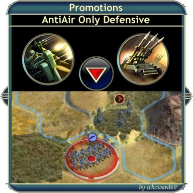 Promotions - AntiAir Only Defensive