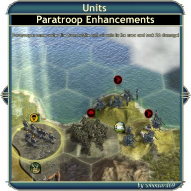 Units - Paratroop Enhancements