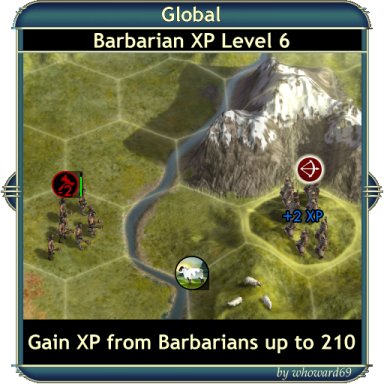 Global - Barbarian XP Level 6