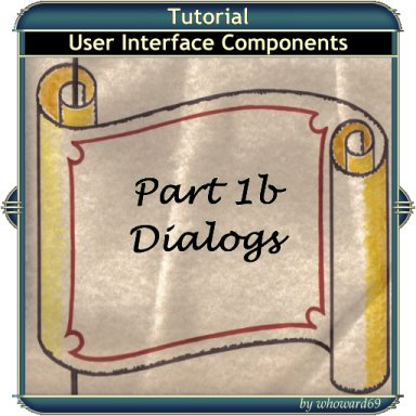 Test - UI Tutorial - 1b Dialogs
