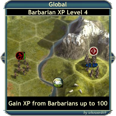 Global - Barbarian XP Level 4