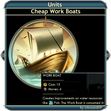 Units - Cheap Workboats