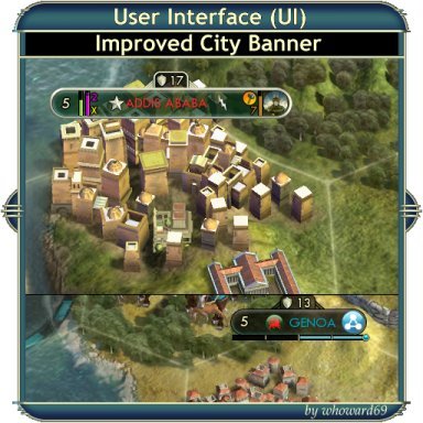 UI - Improved City Banner