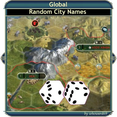 Global - Random City Names